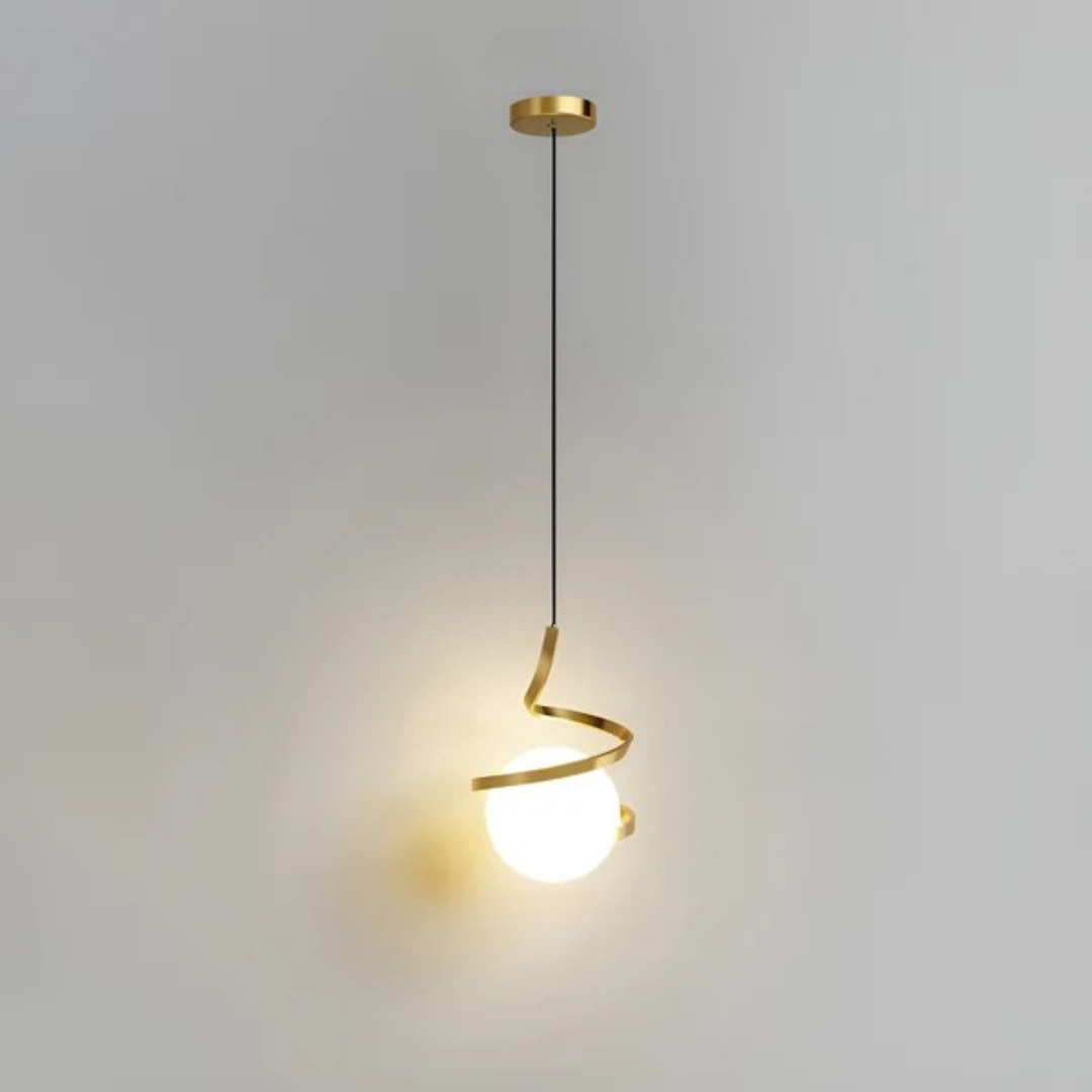 Scandinavian LED Pendant Light for Living Room, Bedroom, or Dining Area