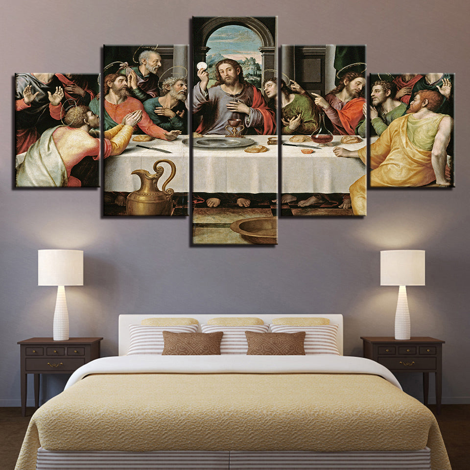 The Last Supper - Canvas Wall Art Painting | Bowlift