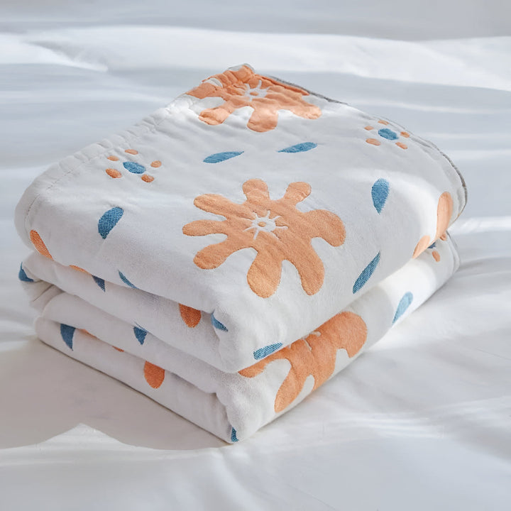 BowLift | Abstract Sunny Reversible Blanket