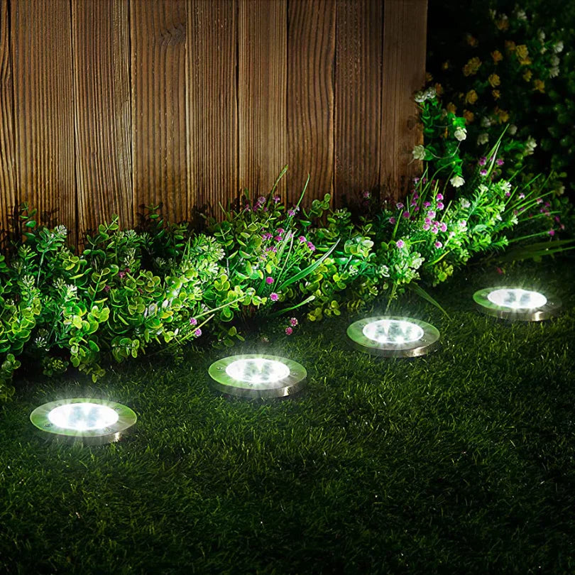 BowLift | Solar Ground Lights – Weatherproof Outdoor LED Pathway Lighting Powered