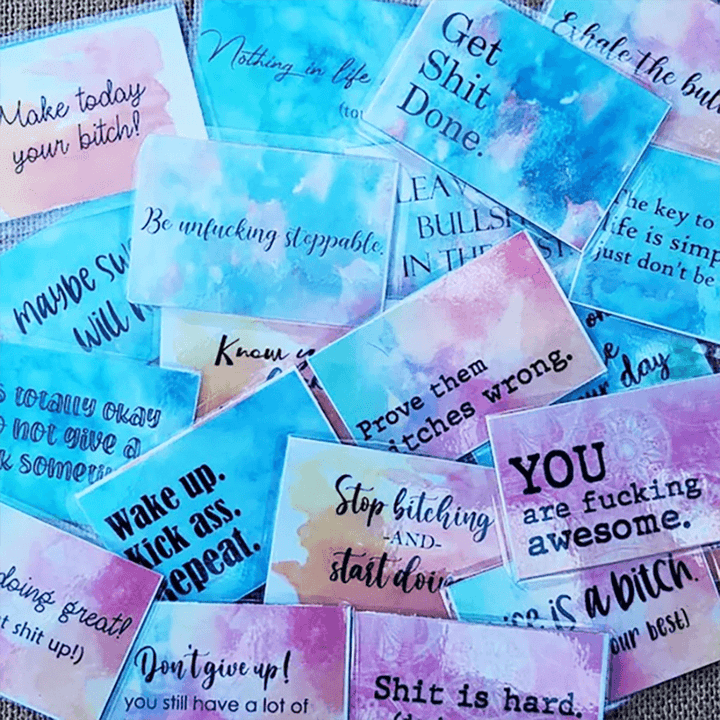BowLift | Funny Motivation Card Gift (Set of 20 pieces)