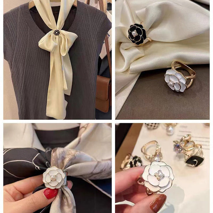 Camellia Scarf Buckle Bowlift