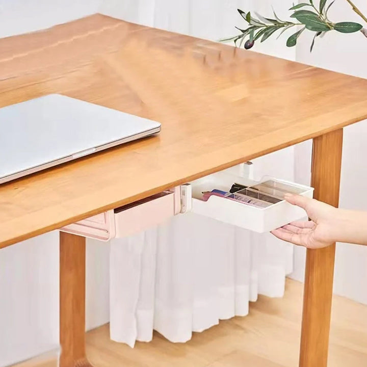 Under-Desk Drawer Organizer with 3 Removable Dividers