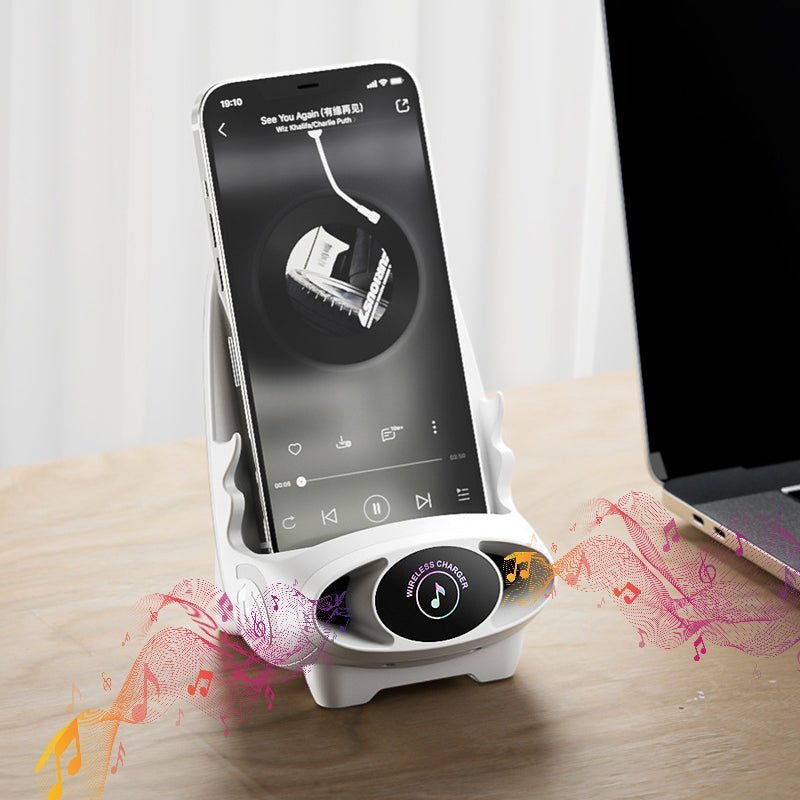 BowLift | Multifunctional phone holder - Fast charging - Ergonomic design - Practical and stylish