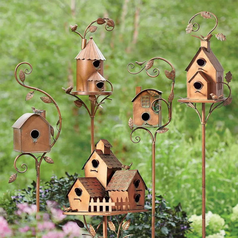 BowLift | Birdhouse Garden Stakes