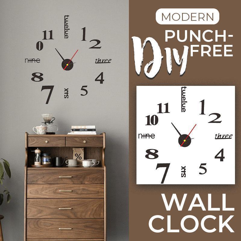 BowLift | Modern DIY non-punch wall clock