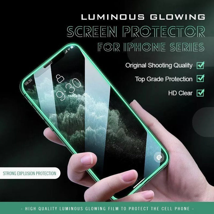 BowLift | Luminous Glowing Tempered Glass Screen Protector for iPhone