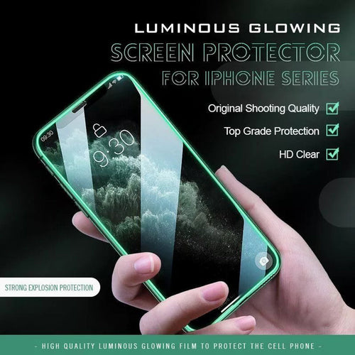 BowLift | Luminous Glowing Tempered Glass Screen Protector for iPhone