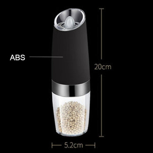 BowLift | Electric Salt and Pepper Grinder, with Adjustable and Auto On/Off Design, for Pepper, Salt, Bean & More