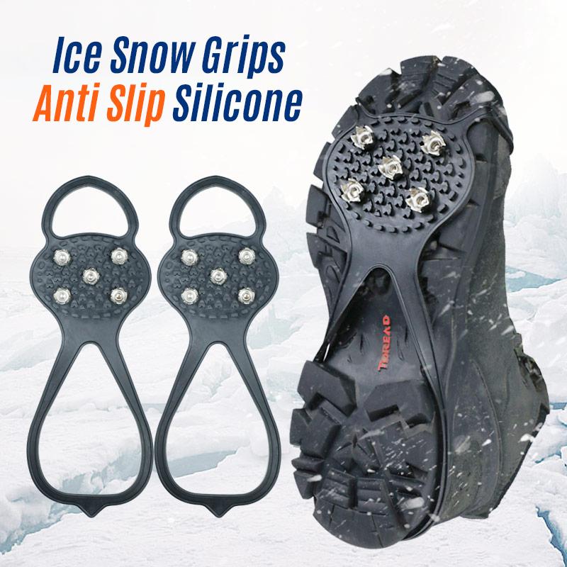BowLift | Traction Cleats Ice Snow Grippers Non-Slip Silicone