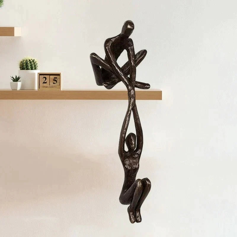 BowLift | Eternal Love & Strength | Sculpture Figurine | Home Décor | Unique Decoration