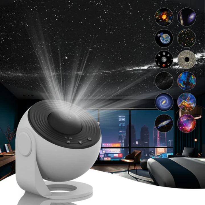 BowLift | Celestial Dreams: 360° Planetarium Galaxy Projector -  Full-room Coverage
