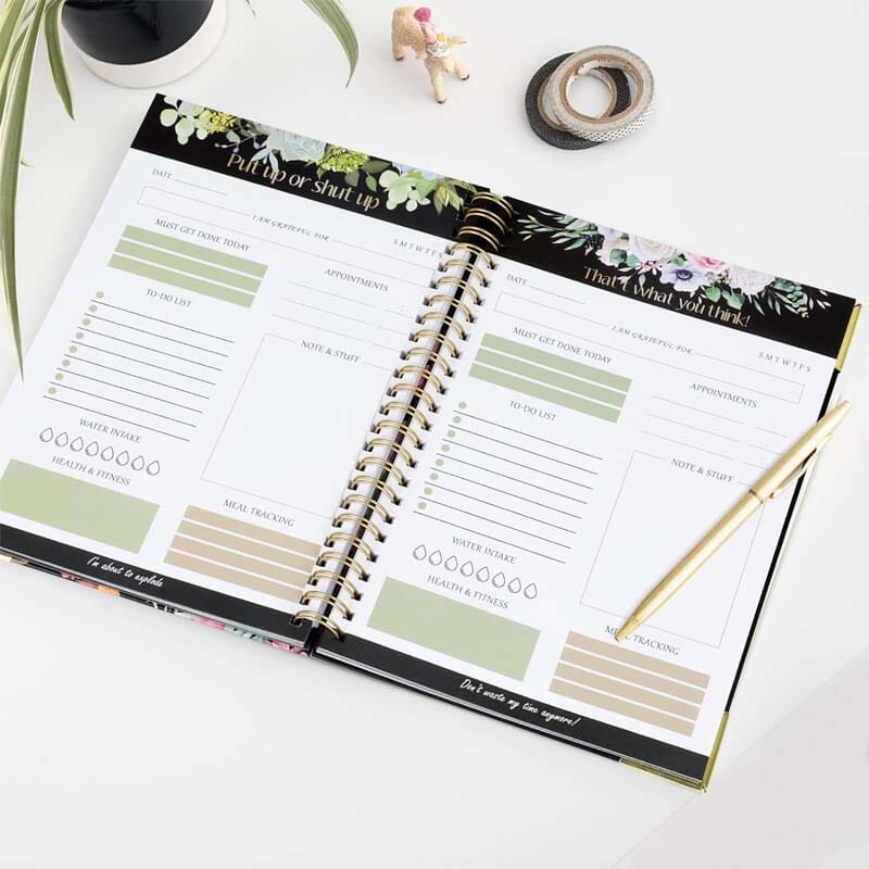 BowLift | F*ck It 2025 Planner for Tired Women