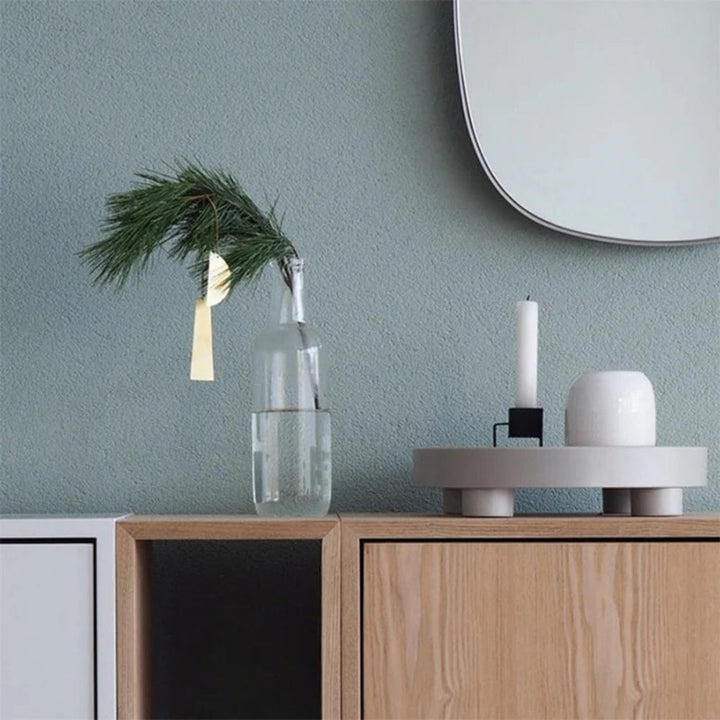 BowLift | Modern Round Wooden Barbara Tray