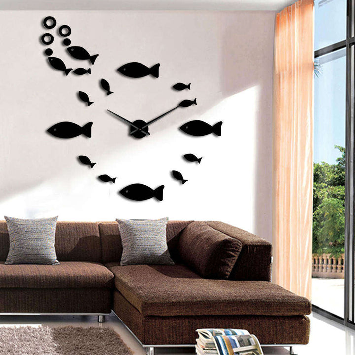 BowLift | EchoClock - Sleek Mirror Wall Design