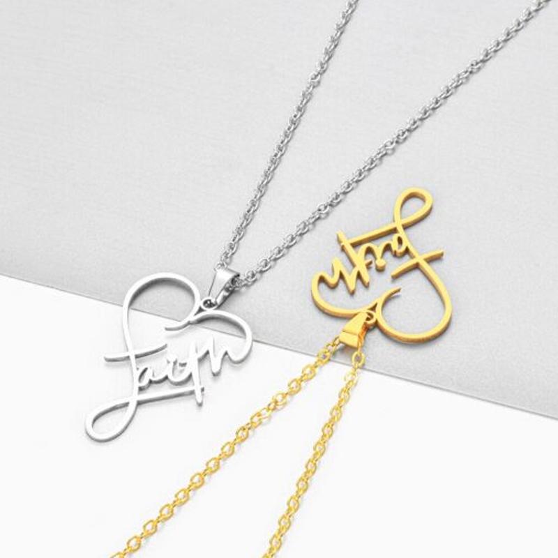 BowLift | Faith Heart Necklace