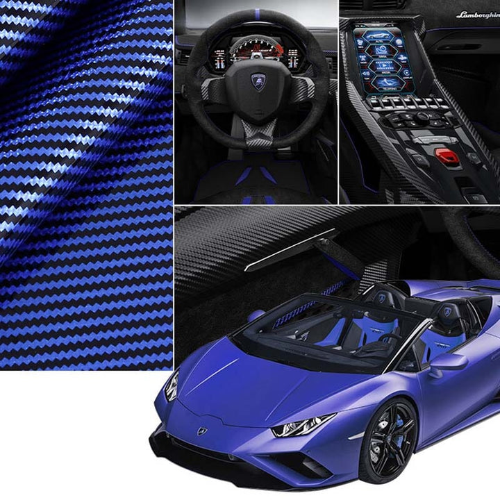 BowLift | Universal Laser Carbon Fiber Pattern Steering Wheel Cover