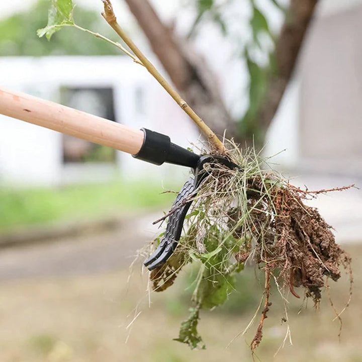 BowLift | Stainless steel adjustable long handle detachable weeder