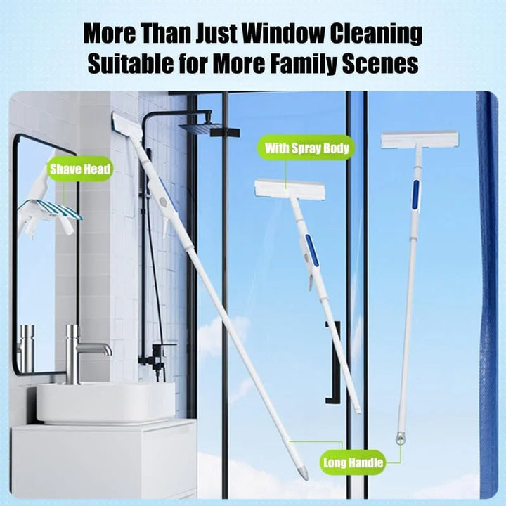 BowLift | Window cleaning squeegee with spray function