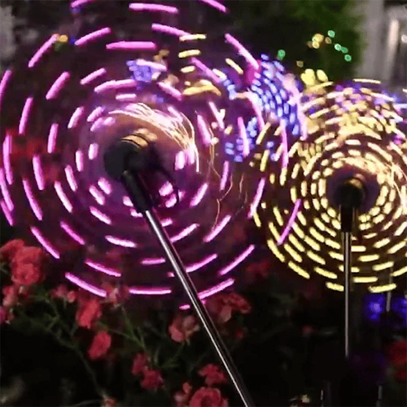 BowLift | Waterproof Solar Garden Windmill Light
