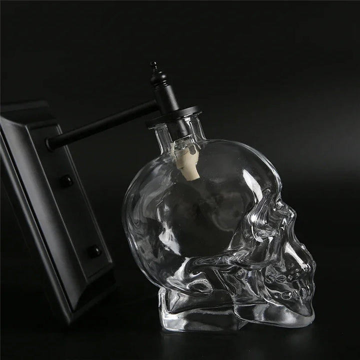 BowLift | Gothic Skull Bottle Retro Wall Lamp