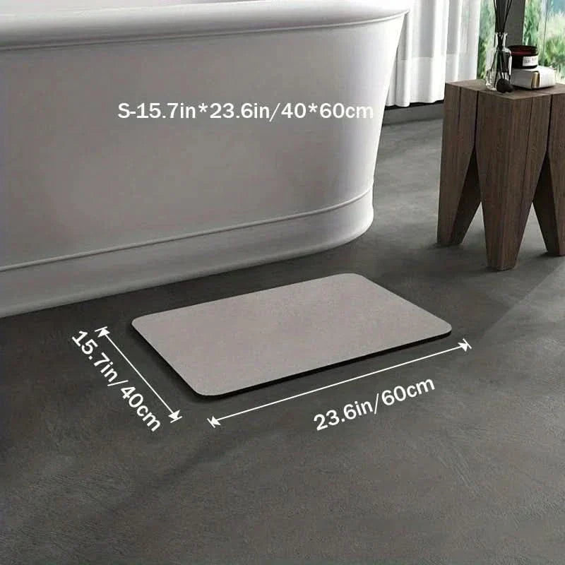 BowLift | Quick-Dry Non-Slip Diatomite Bath Mat