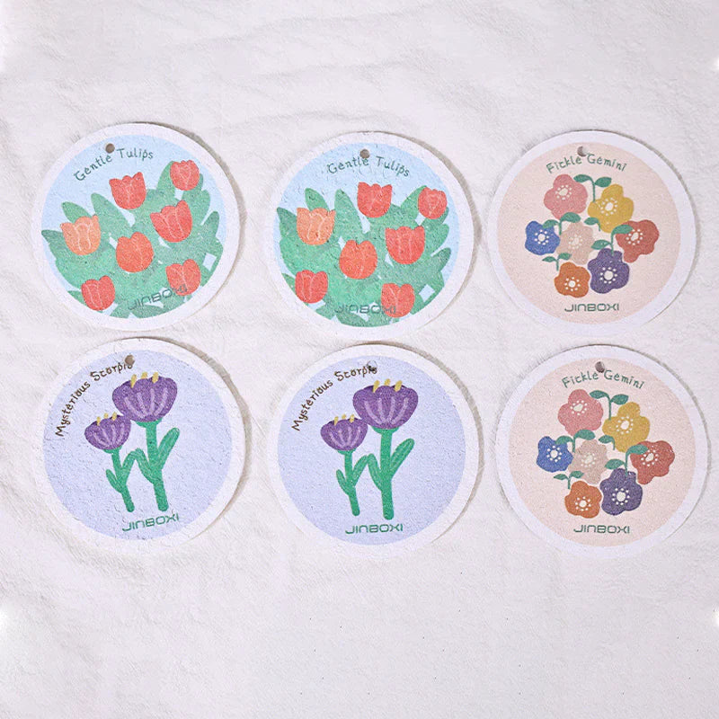 BowLift | Kitchen flower print wood pulp cotton cloth