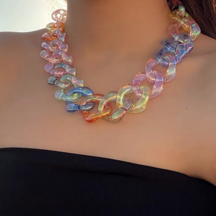 BowLift | Temperament Exaggerated Candy Color Necklace