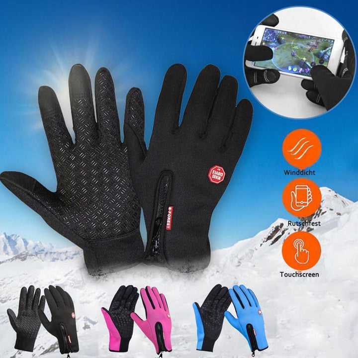 BowLift | High-quality, warm, windproof and waterproof touchscreen gloves, Unisex