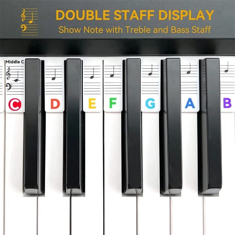 BowLift | Removable Piano Keyboard Note Labels