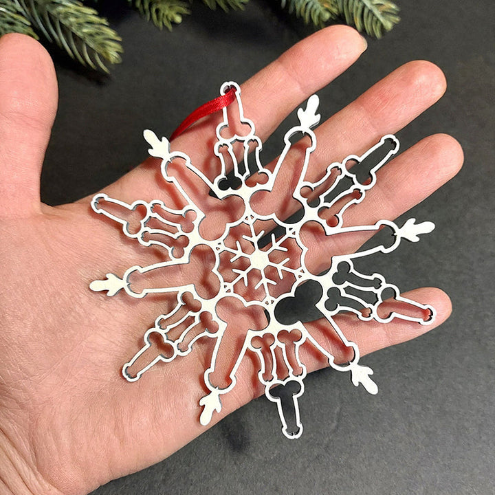 Funnier Snowflake Pendant | Bowlift
