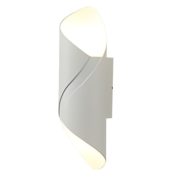 BowLift | Wall light modern black aluminium outdoor sconce