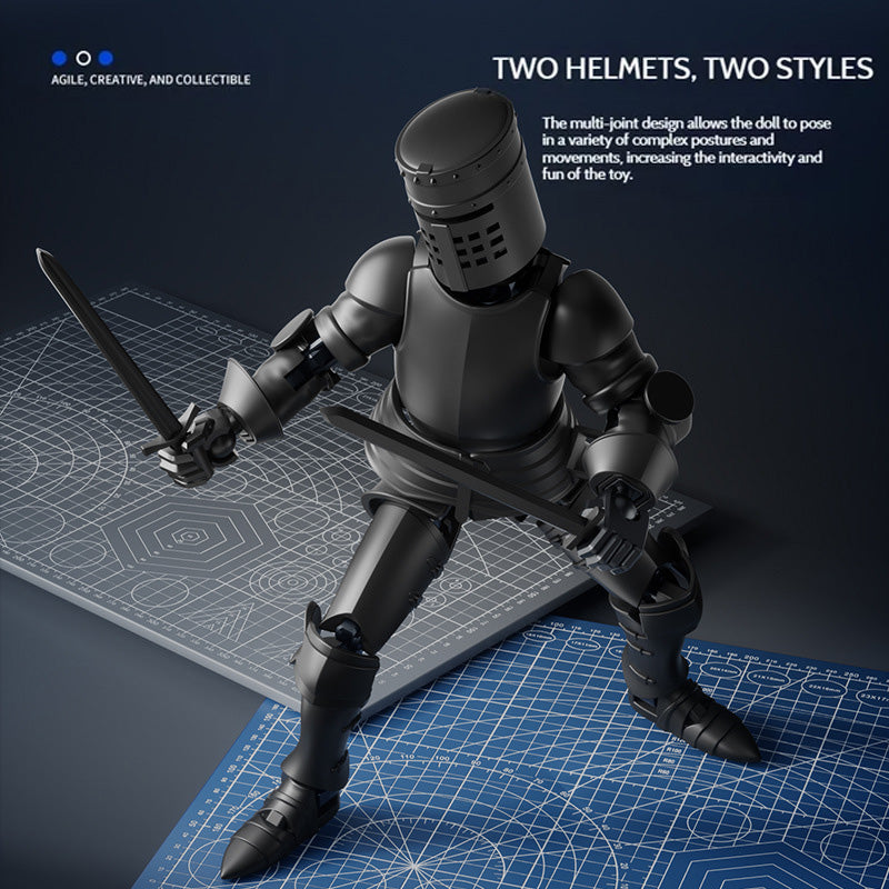 BowLift | DIY Medieval Warrior Strong Magnetic Removable Articulated Doll