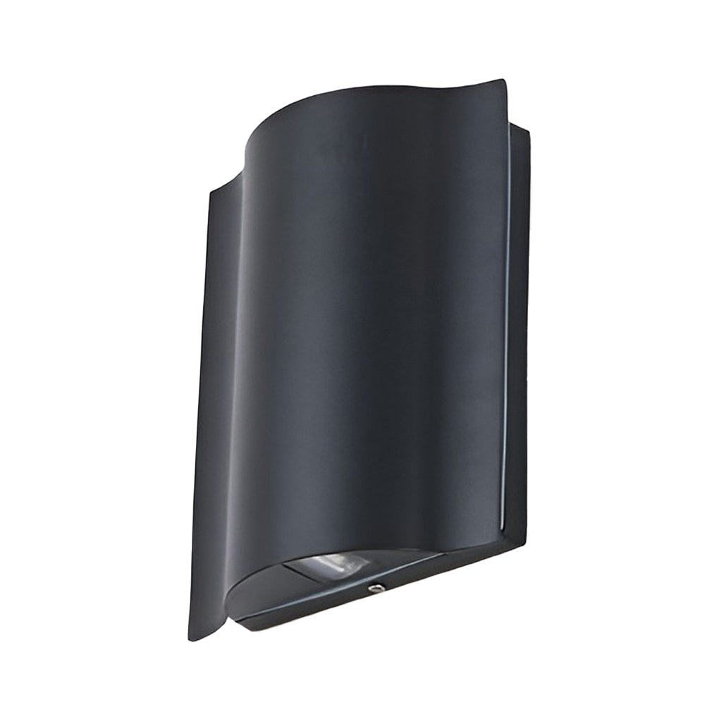 BowLift | LED Wall Light Outdoor Modern Black Sconce