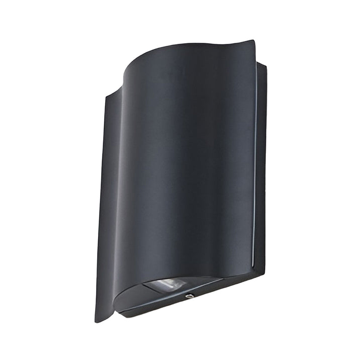 BowLift | LED Wall Light Outdoor Modern Black Sconce