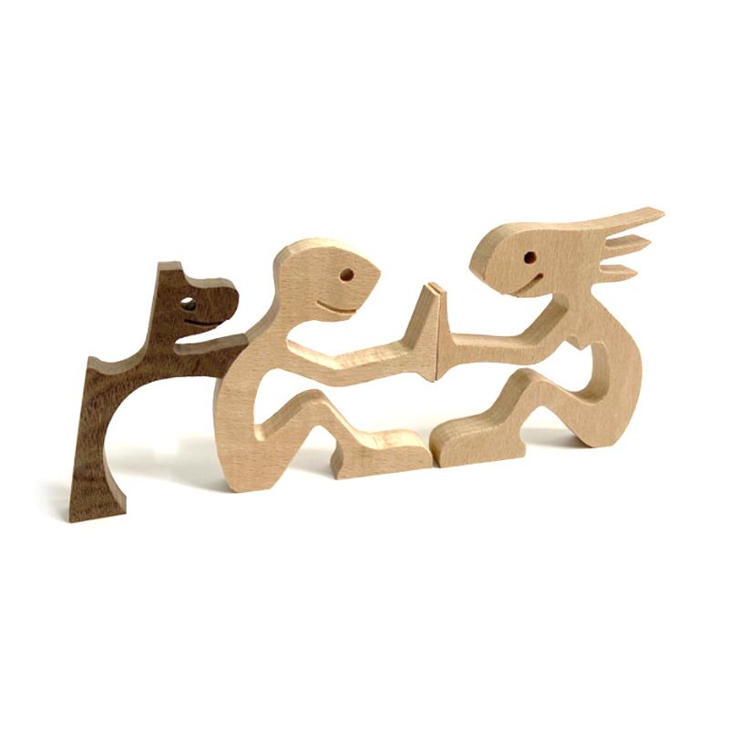 BowLift | Pet Lover - Wooden Sculpture Table Ornaments