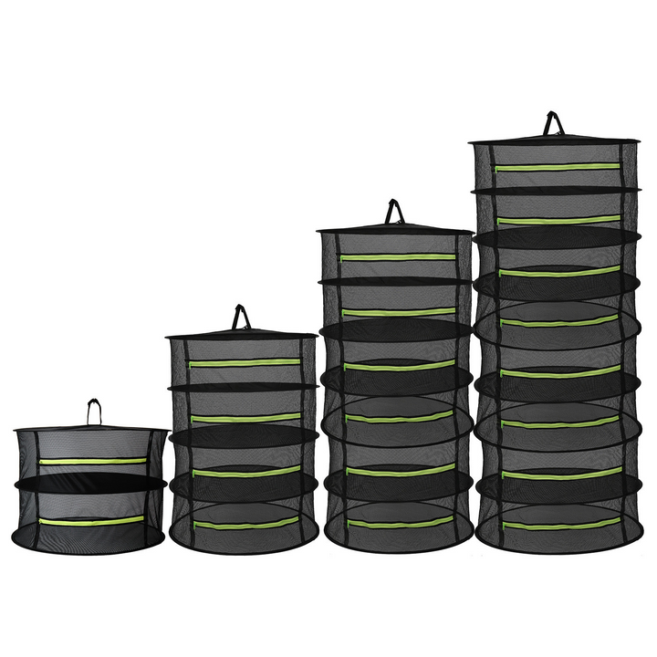 BowLift | Foldable drying basket for fruits, vegetables, and herbs – Multi-tier net storage for quick drying process