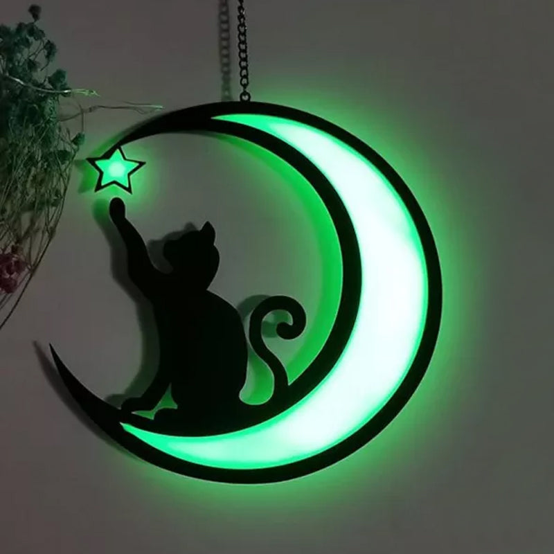 BowLift | Moon Cat Decoration Pendant made of Acrylic