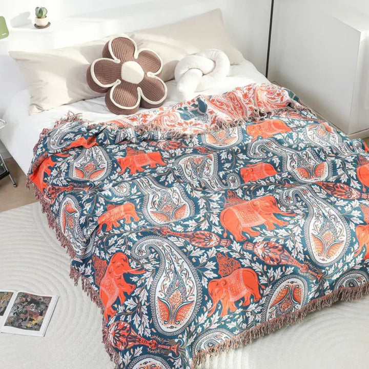 BowLift | Soft Wander Tusk Cotton Blanket