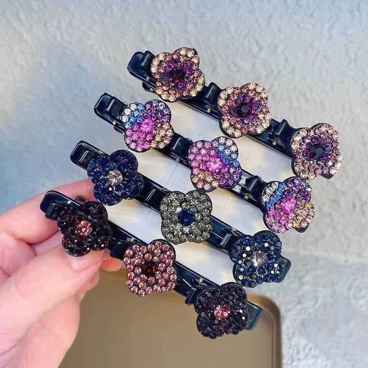 BowLift | Hair clip with crystal flower