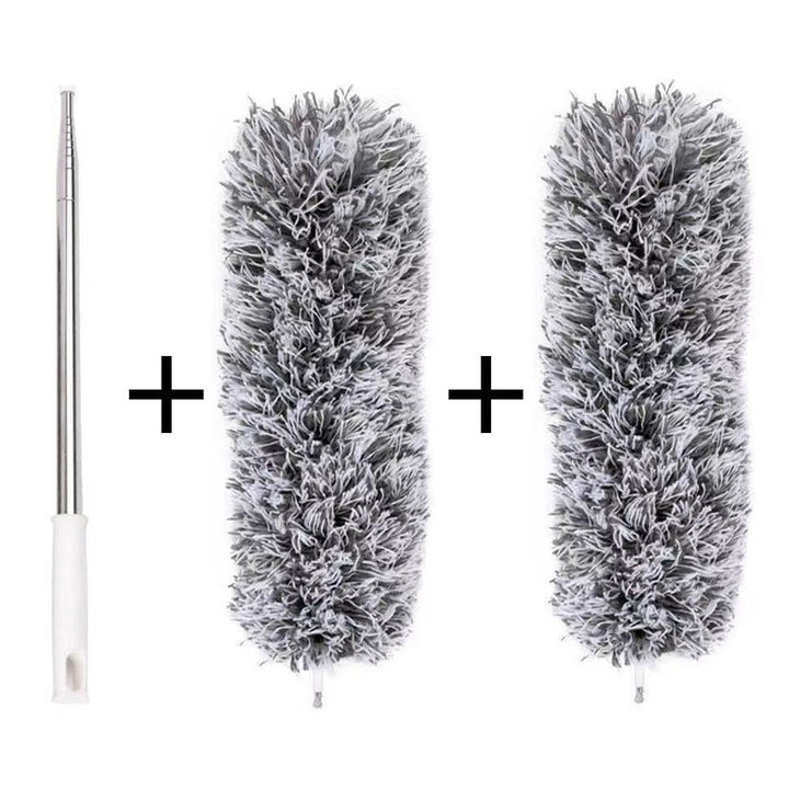 Retractable Washable Curved Microfiber Duster | Bowlift