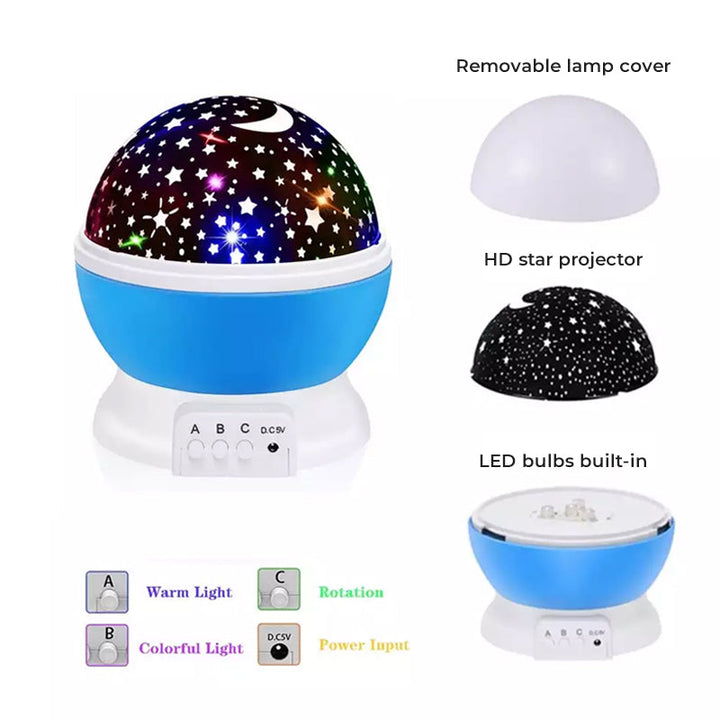 BowLift | Galaxy Star Light Projector