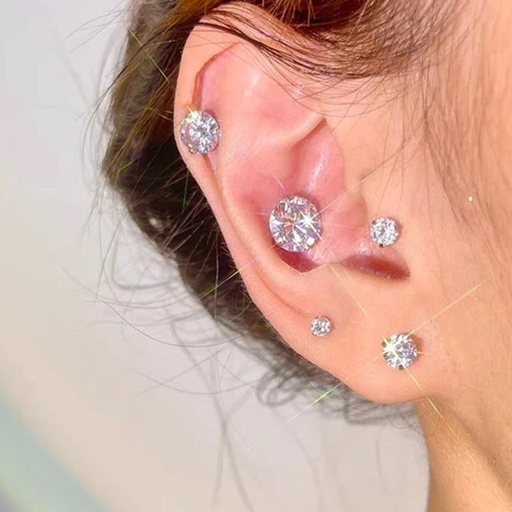 BowLift | Magnetic Zircon Stud Ear Clip