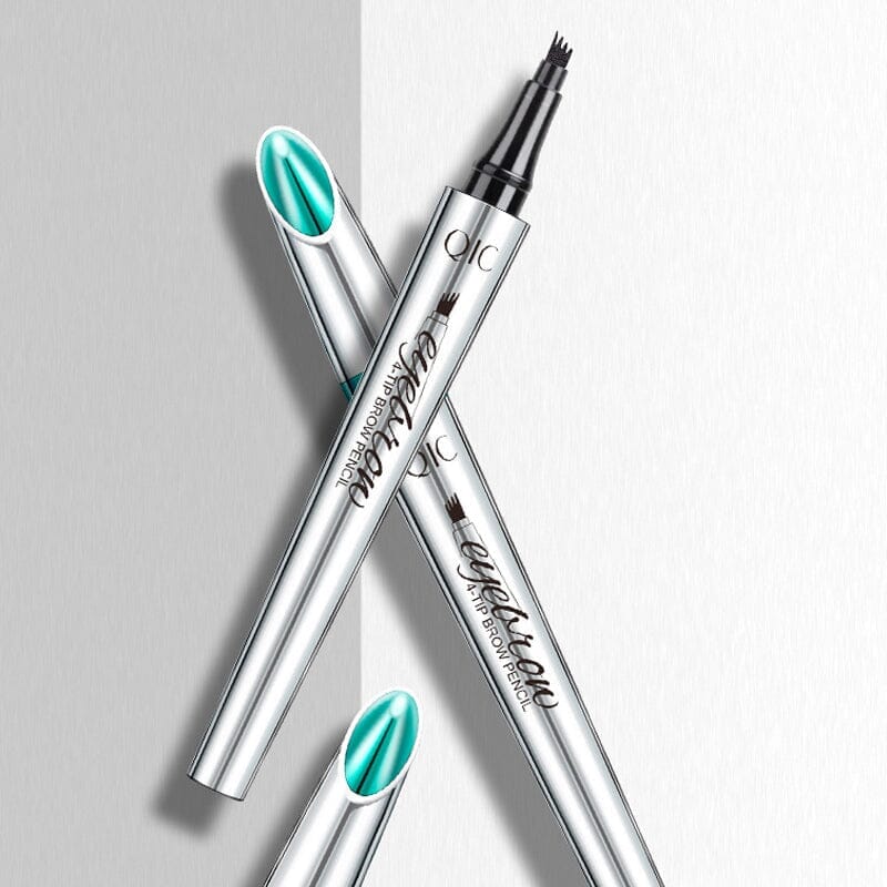 BowLift | Waterproof 3D Microblading Eyebrow Pencil with 4 Fork Tips