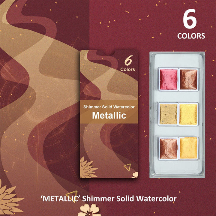 BowLift | Solid Watercolor Paint Set
