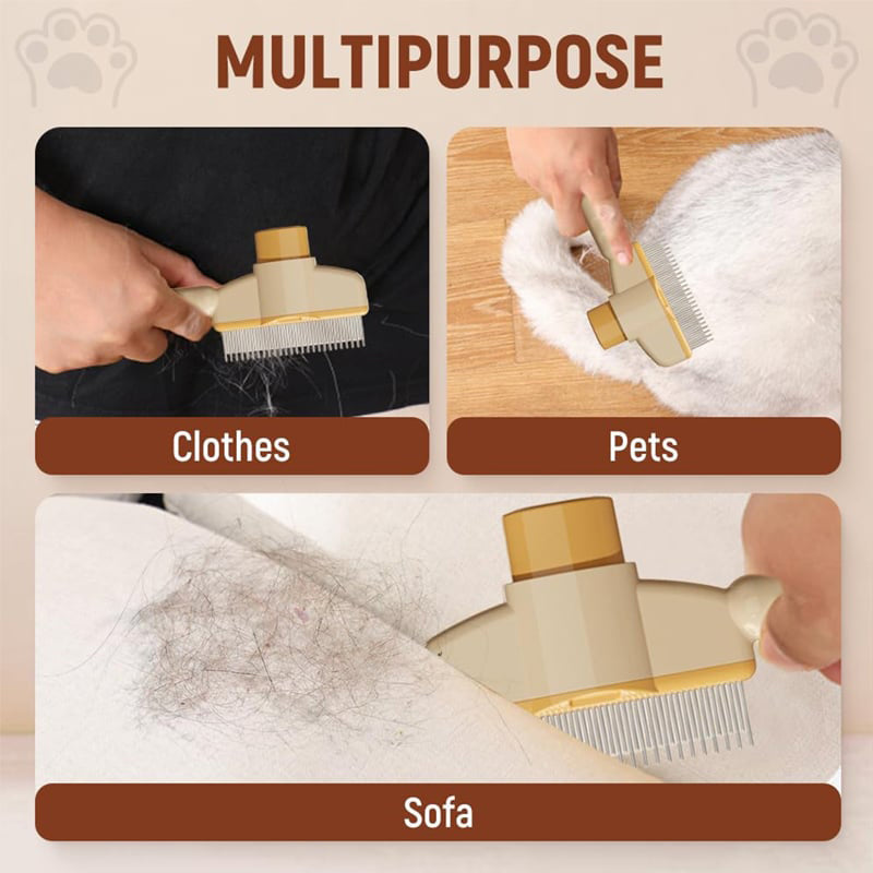 BowLift | Self-Cleaning Pet Grooming Brush