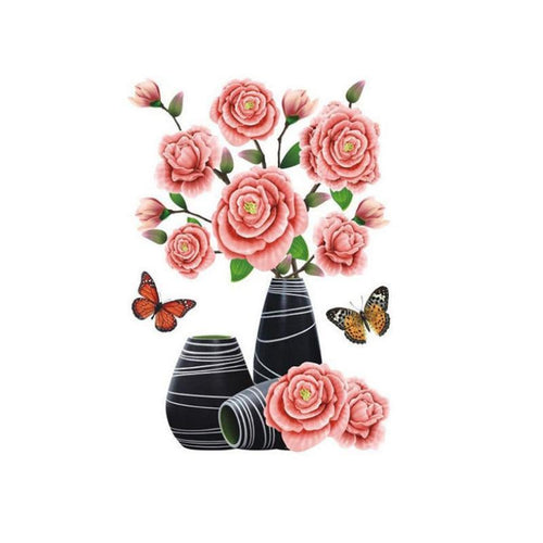 BowLift | 3D Vase Wall Sticker
