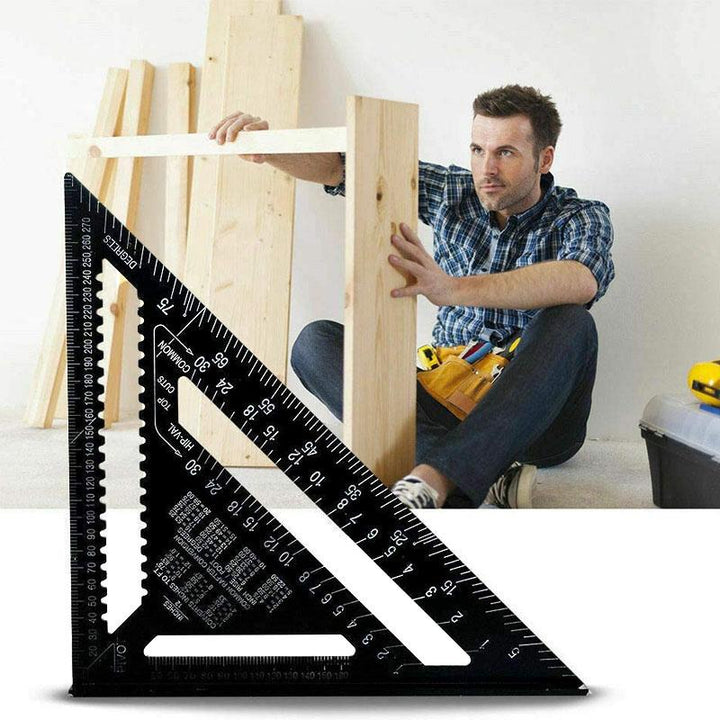BowLift | 7/12 inch triangle carpenter square