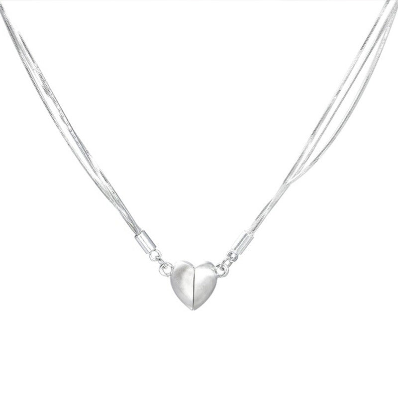 BowLift | Necklace with magnetic heart pendant