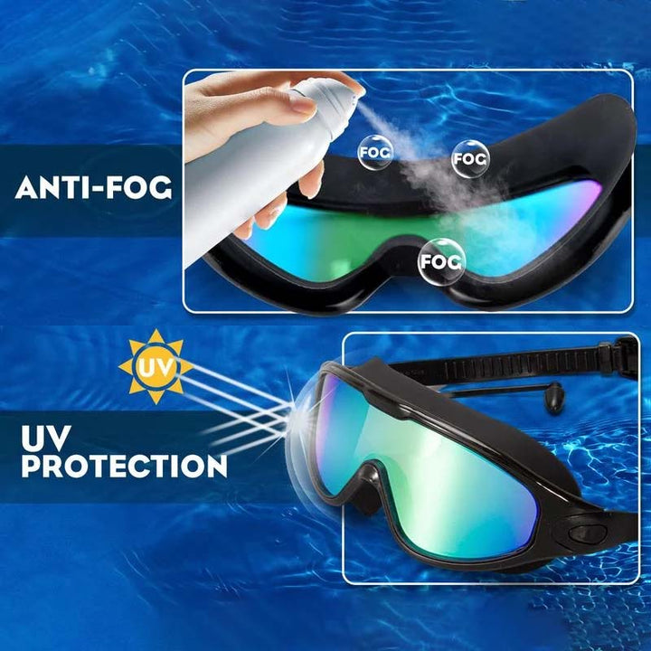BowLift | Wide View Anti-Fog Swim Goggles